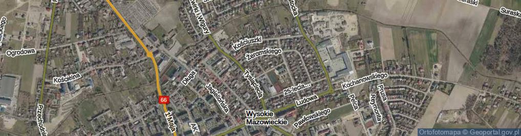 Zdjęcie satelitarne Konopnickiej Marii ul.